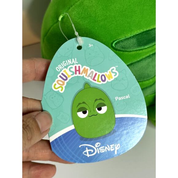 Disney Pascal Squishmallows 7” Plush – Tangled Chameleon – Kellytoy - Picture 3 of 9